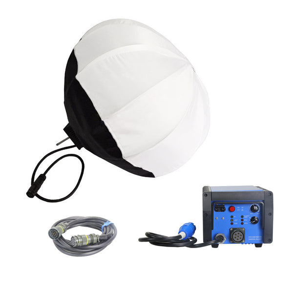 ALUMOTECH Balloon Head+575W/1200W/1800W E-Ballast+7m Cable Kit Pro For HMI Film Studio Video Photography Broadcasting