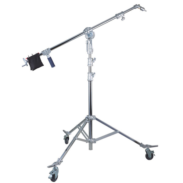 ALUMOTECH M16-1336FS Heavy Duty Light Stand Arm Boom Load 5KG Sandbag Tripod For Film TV Radio Broadcasting Studio Video Photography