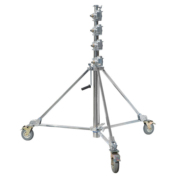 ALUMOTECH MFD-6000 Heavy Duty Light Stand Load 50KG Tripod For Film TV Radio Broadcasting Studio Video Photography Supporting Equipment