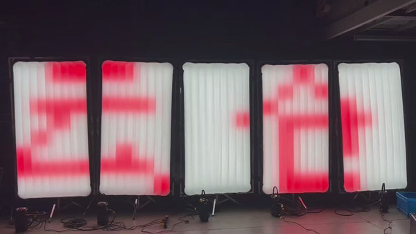 M88C 8X8' 1600W Inflatable Air RGB LED Mat Light For Studio Film Video